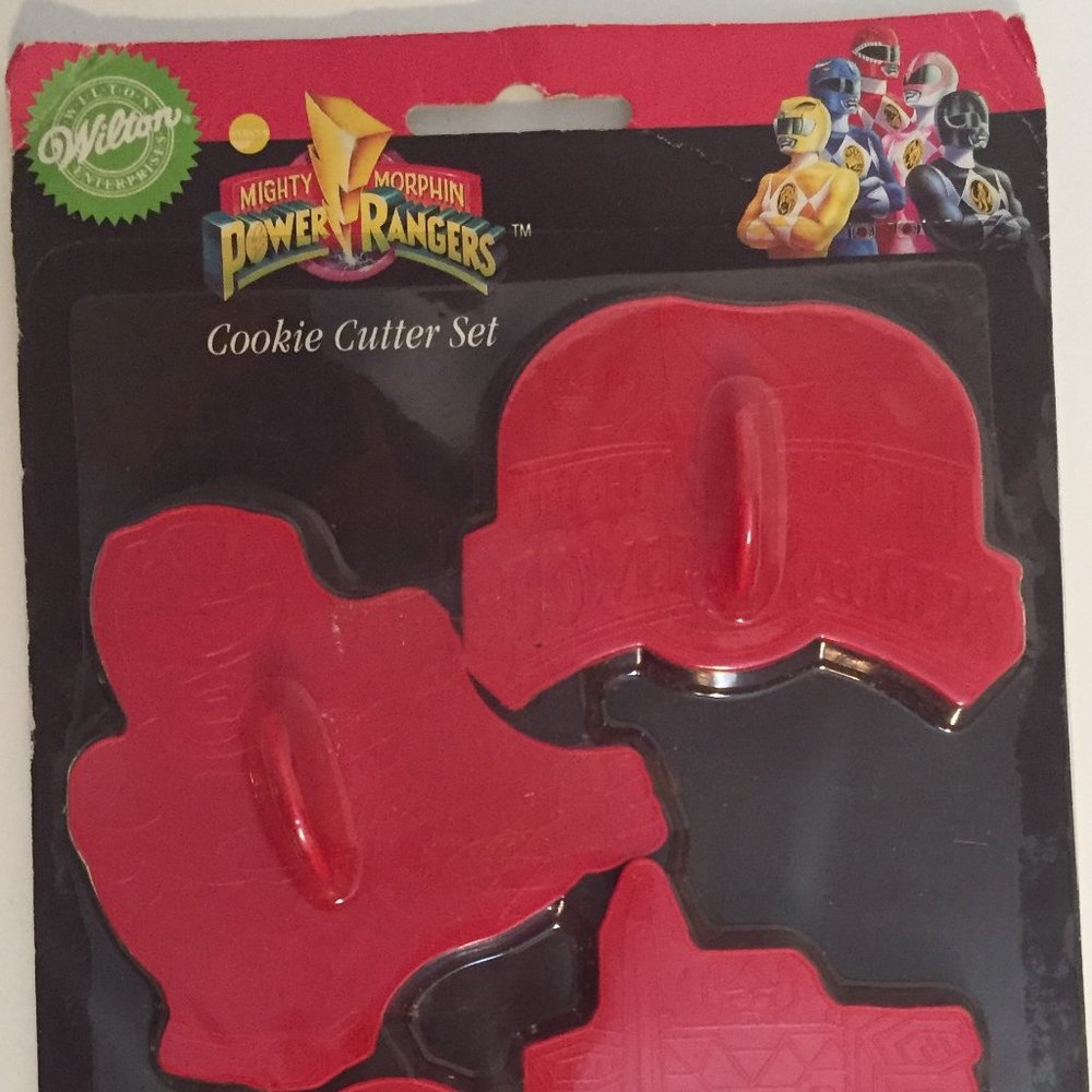 Wilton Cookie Cutters-Mighty Morphin Power Rangers